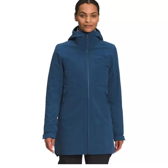 The North Face Dryzzle FutureLight Shell Parka Small Shady Blue NWT - Picture 6 of 11